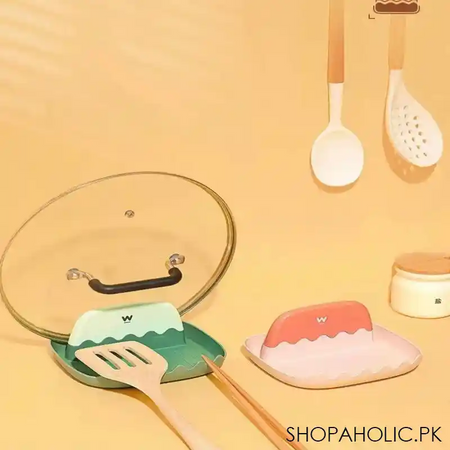 wave plastic pot lid holder image4