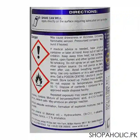 WD-40 Specialist Silicon Lubricant, 400ml - Image 3