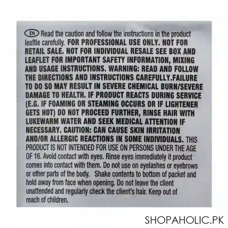 wella blondor powder based bleaching gel, 10g image3