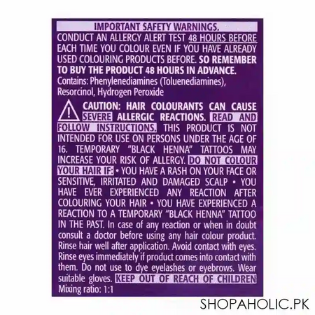 wella koleston hair color creme, 301/0, blue black image4