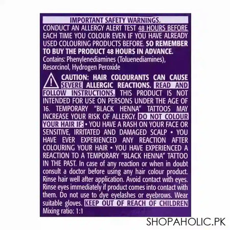 Wella Koleston Hair Color Creme, 302/0, Black - Image 3