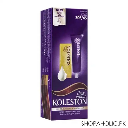 wella koleston hair color creme, 306/45, grenadine main image