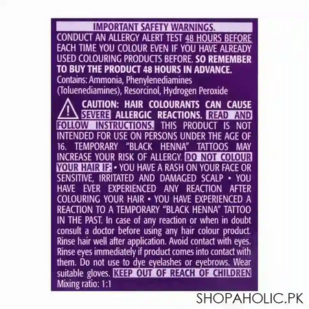 wella koleston hair color creme, 307/1, medium ash blonde image4