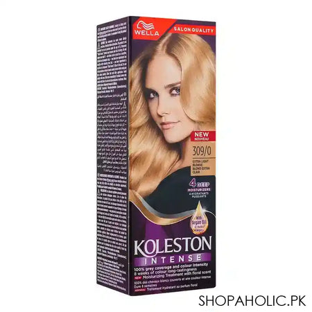 Wella Koleston Intense Color Tube, Extra Light Blonde, 309/0 - Main Image