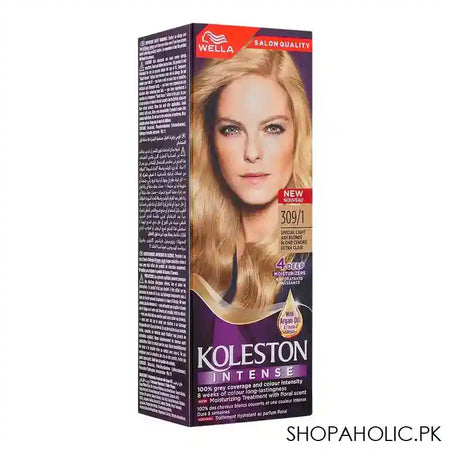 Wella Koleston Intense Color Tube, Special Light Ash Blonde, 309/1 - Main Image