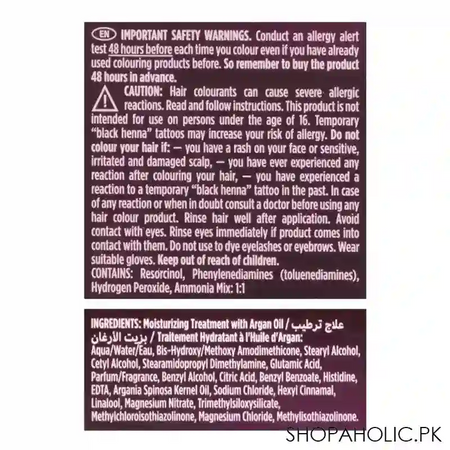 wella koleston intense hair colour, 304/1, medium ash brown image4