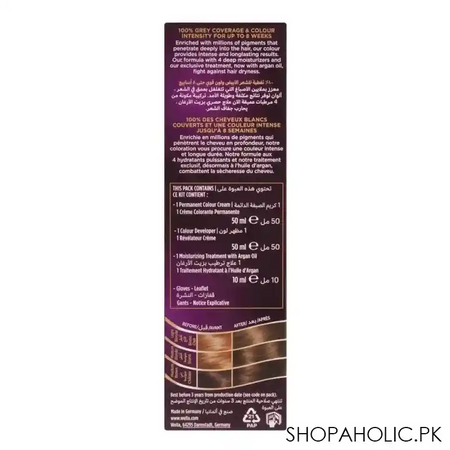 wella koleston intense hair colour, 307/11, deep ash medium blonde image3