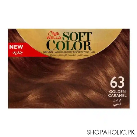 wella soft color no ammonia hair color, 63 golden caramel image5