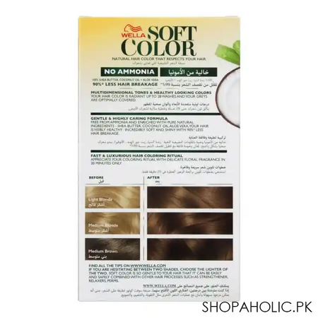 wella soft color no ammonia hair color, 70 natural blonde image2
