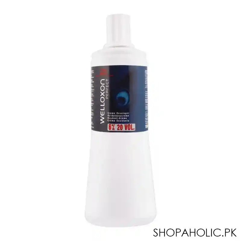 wella welloxon perfect 6% 20 vol cream developer, 1000ml main image