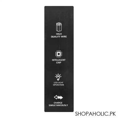 West Point 2.4A Type C Fast Charging Cable, 1.0m Length, Blue, WP-322 - Image 3
