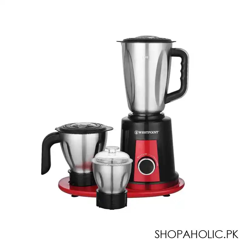 West Point Deluxe 3-In-1 Blender/Grinder/Mincer, 800W, WF-367 - Main Image