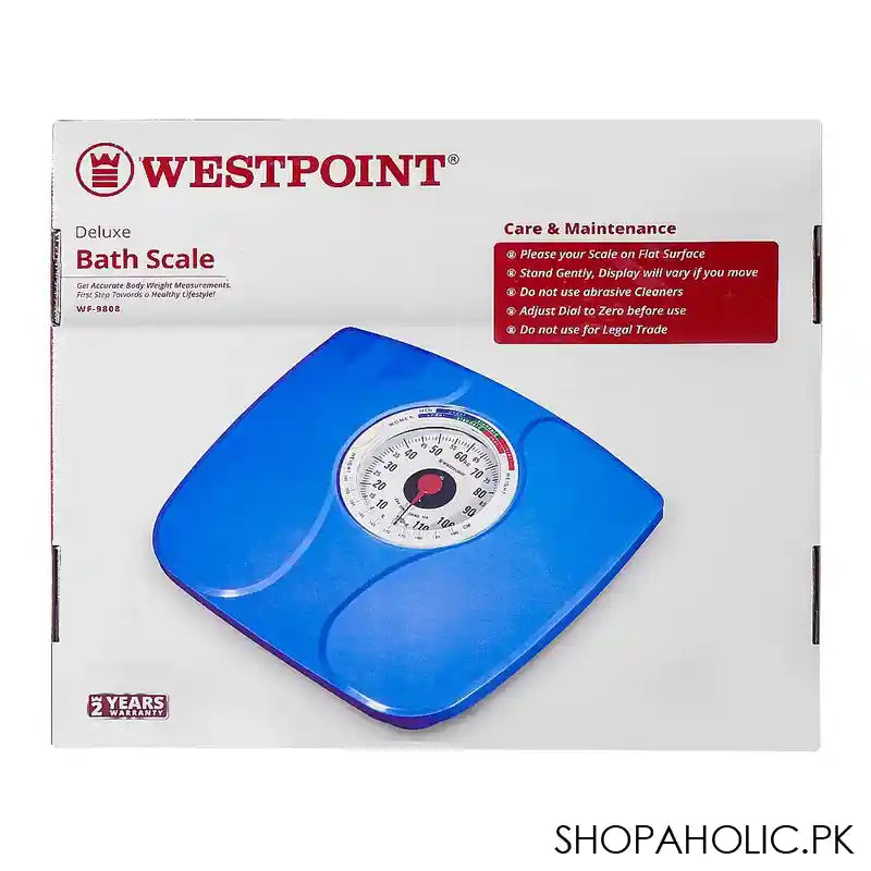 West Point Deluxe Bath Scale, WF-9808 - Image 4