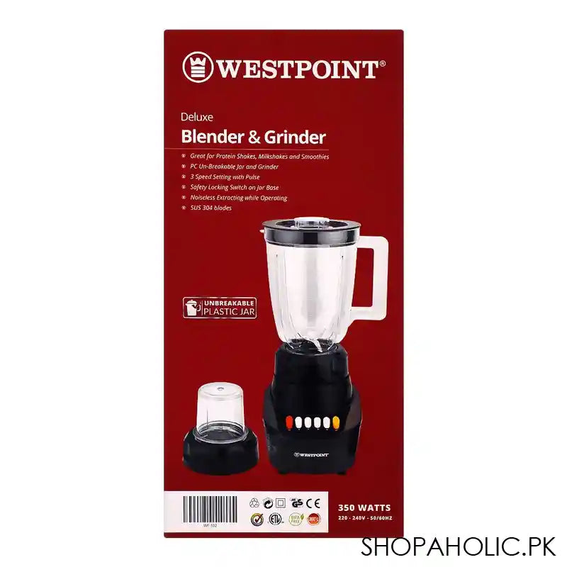 West Point Deluxe Blender/Grinder, WF-332 - Image 3