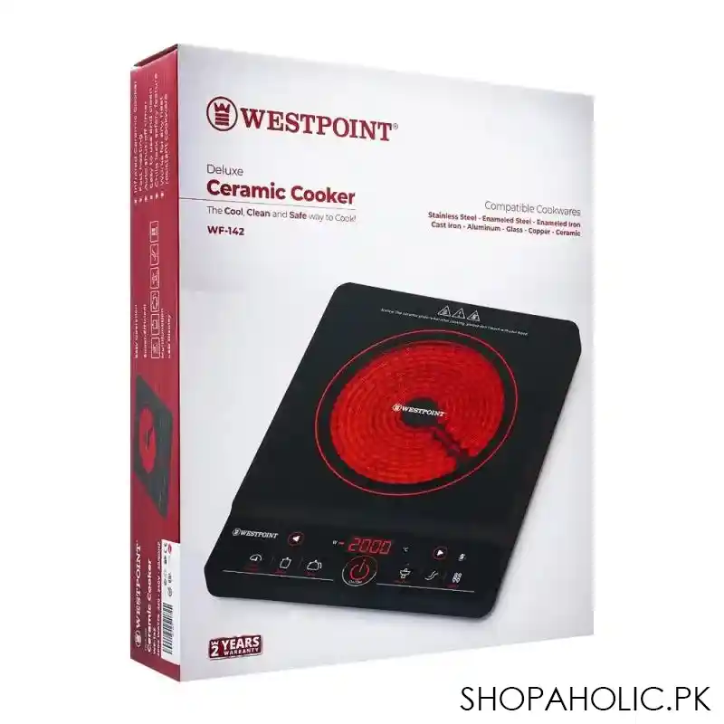 west point deluxe ceramic cooker, wf 142 image2