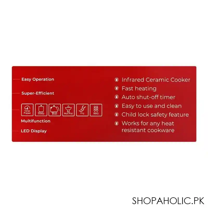 west point deluxe ceramic cooker, wf 142 image5