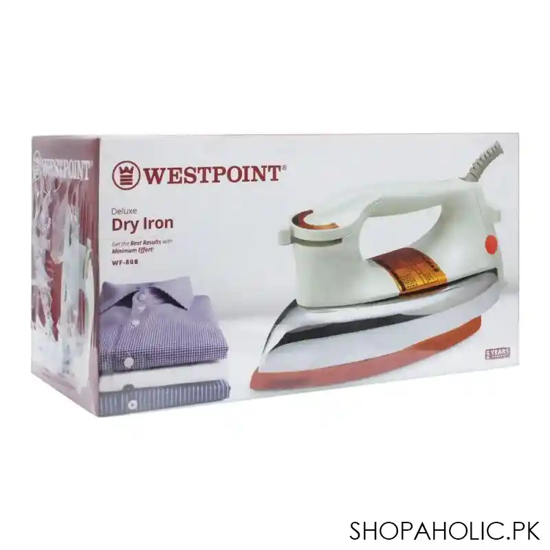 west point deluxe dry iron, 1000w, wf 80 b image2