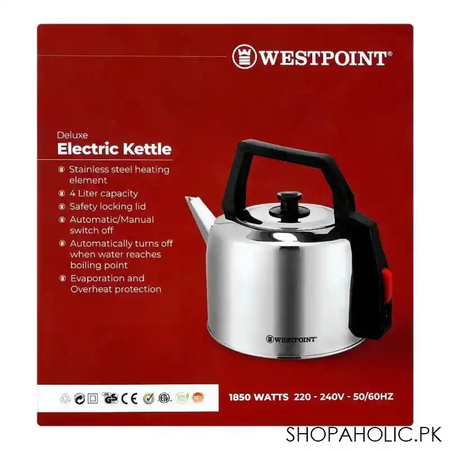 west point deluxe electric kettle, wf 6178 image3
