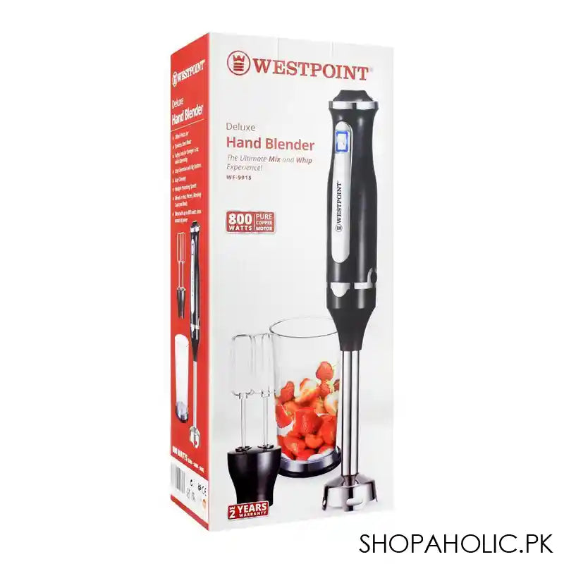 West Point Deluxe Hand Blender, Mixer + Whipper, WF-9915 - Image 5