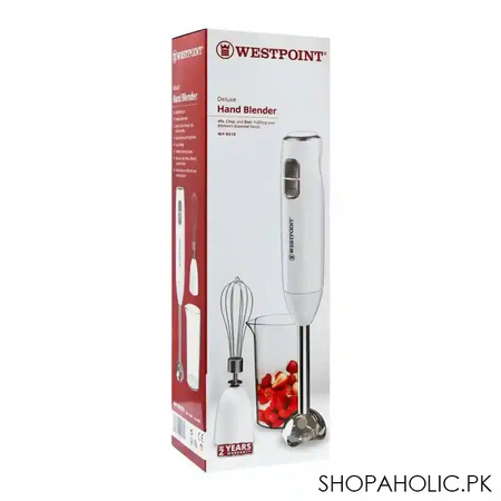west point deluxe hand blender, multi speed, 400w, wf 9215 image2