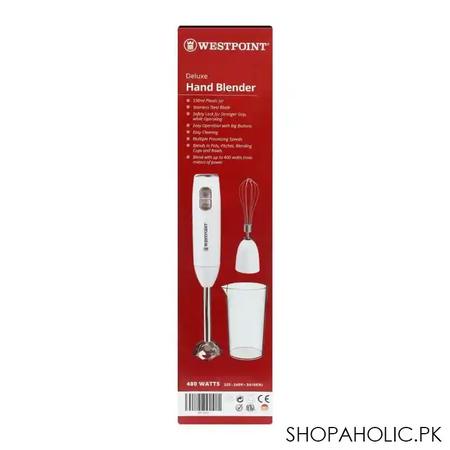 west point deluxe hand blender, multi speed, 400w, wf 9215 image3