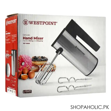 west point deluxe hand mixer, wf 9806 image2