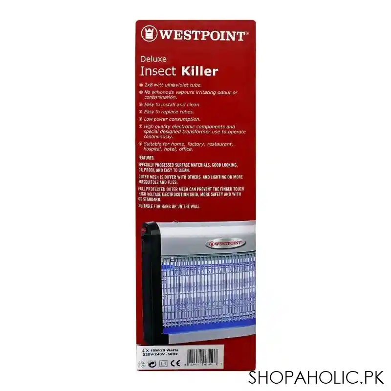 west point deluxe insect killer, 3000 volts, wf 7110 image4