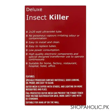 west point deluxe insect killer, 3000 volts, wf 7110 image5