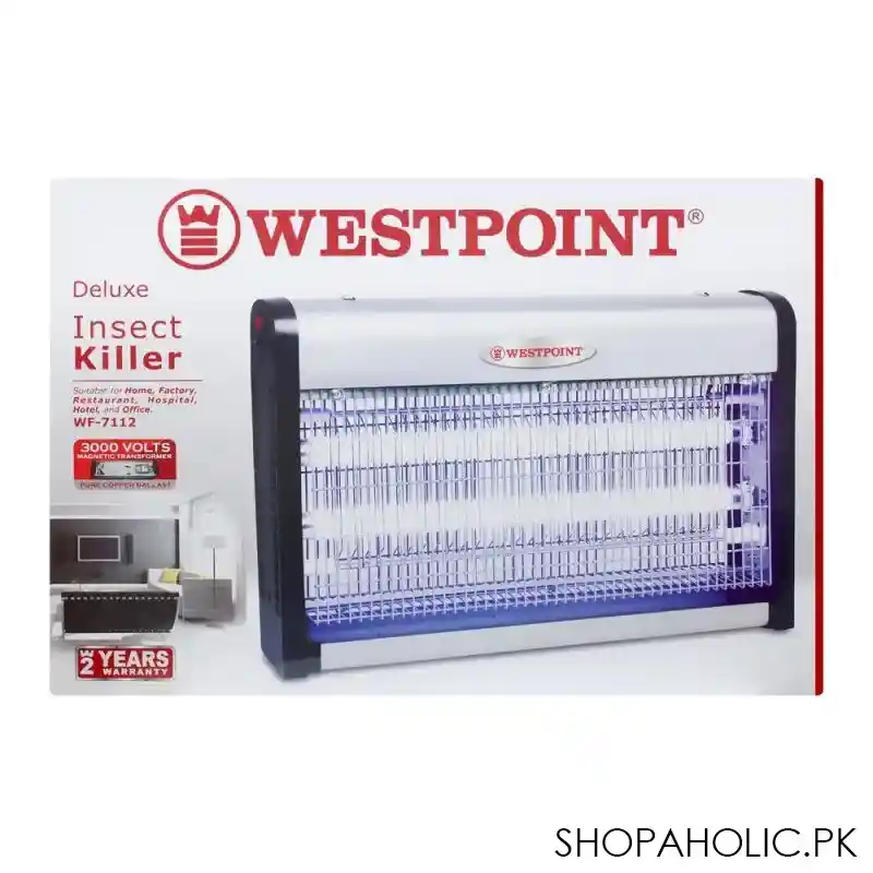 west point deluxe insect killer, 3000 volts, wf 7112 image3