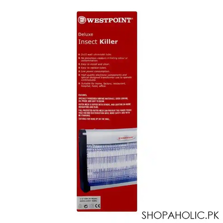 west point deluxe insect killer, 3000 volts, wf 7112 image4