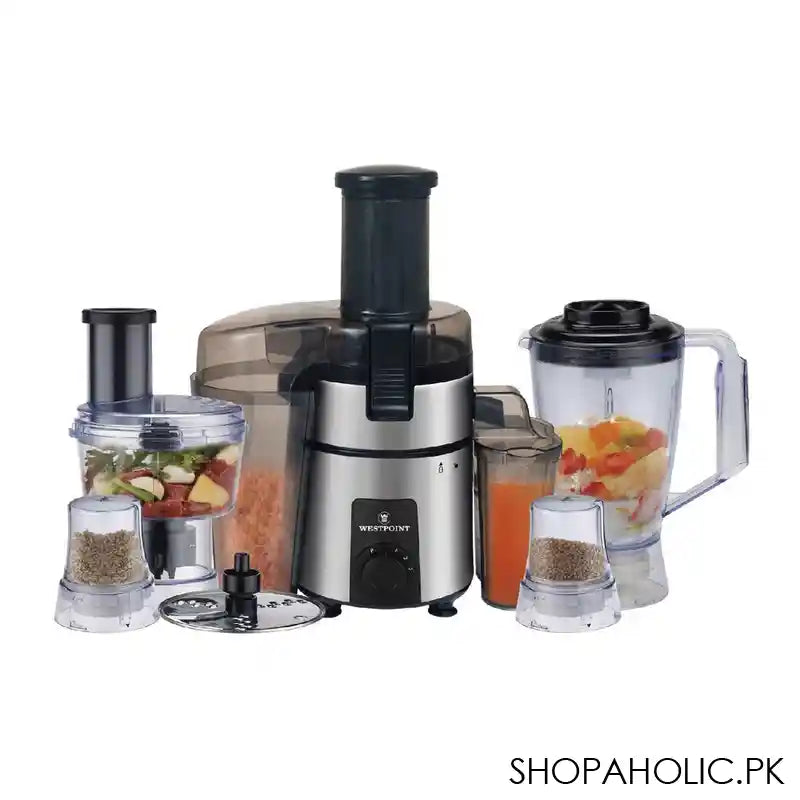 West Point Deluxe Kitchen Chef Food Processor, 600W, WF-1853 - Main Image