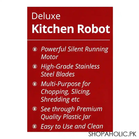 West Point Deluxe Kitchen Robot, WF-496 - Image 5