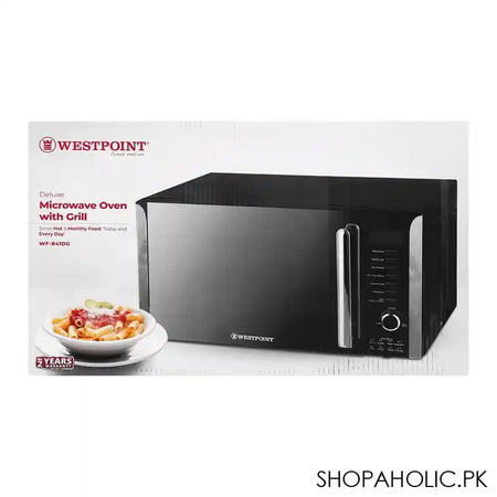 West Point Deluxe Microwave Oven With Grill, 40 Liters, WF-841 - Image 4