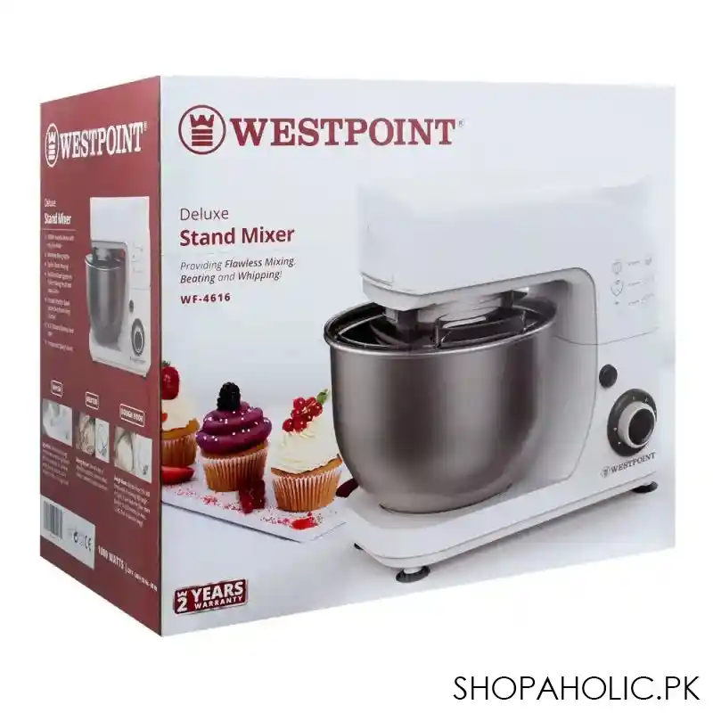 west point deluxe stand mixer, 4.3l, 1000w, wf 4616 image2