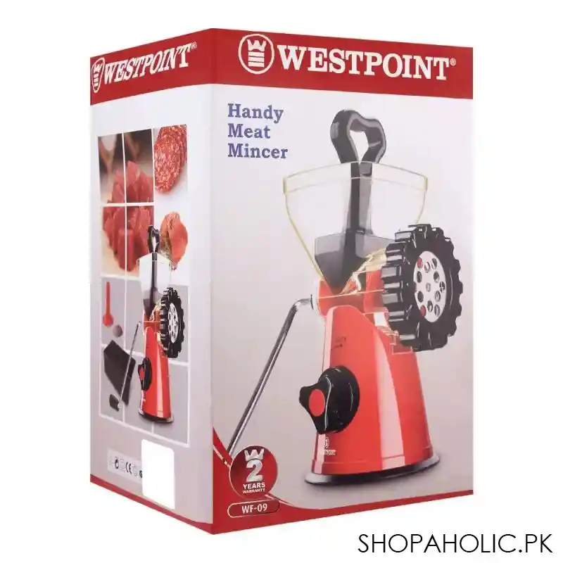 west point handy meat mincer, wf 9 image2