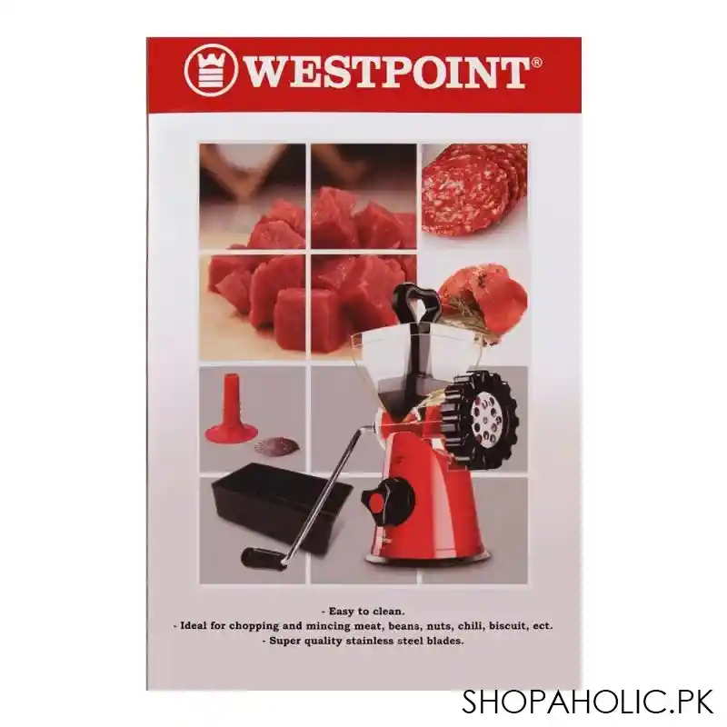 west point handy meat mincer, wf 9 image4