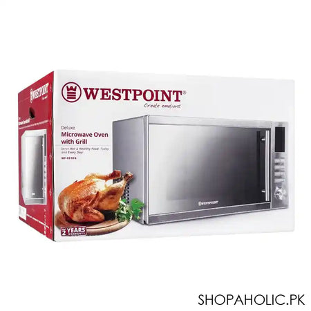 West Point Microwave Oven With Grill, 55 Liters, WF-851 - Image 2