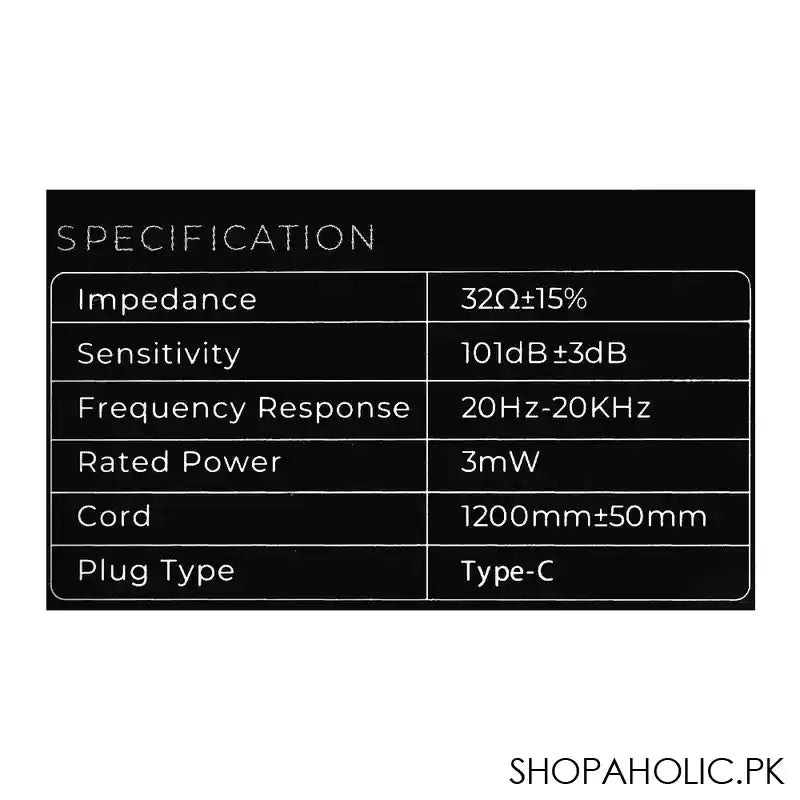 West Point Precision Audio Type C Earphones, Black, WP-402 - Image 3