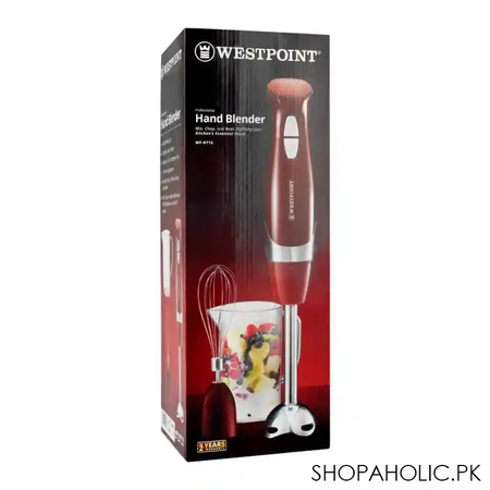 west point professional hand blender, 600w, 2 speed, wf 9715 image2