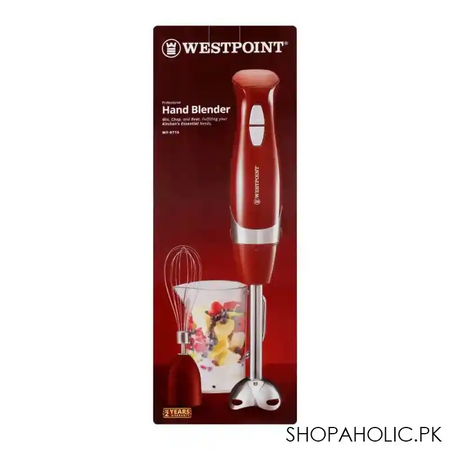 west point professional hand blender, 600w, 2 speed, wf 9715 image3
