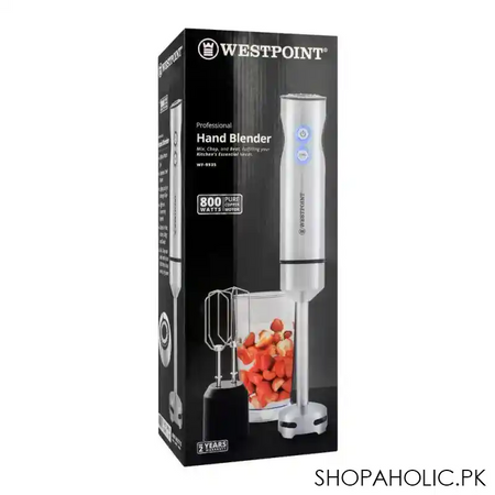 west point professional hand blender, 800w, variable speed, wf 9935 image2