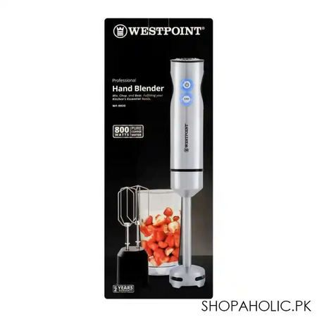 west point professional hand blender, 800w, variable speed, wf 9935 image4