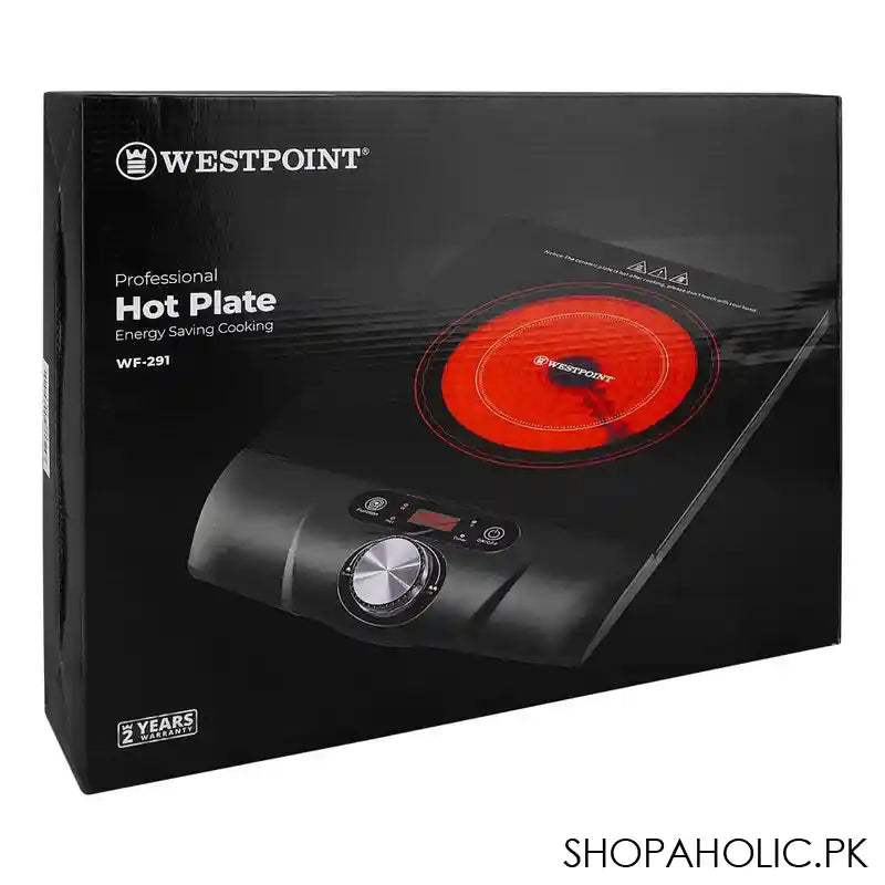 West Point Professional Hot Plate, 2000W, WF-291 - Image 2