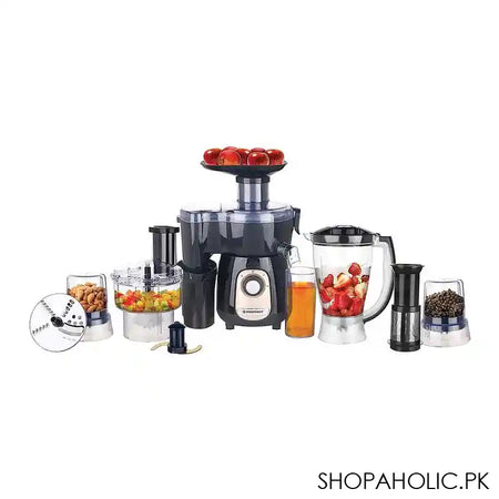 West Point Professional Kitchen Chef Food Processor, Black, 450W, WF-7805 - Main Image
