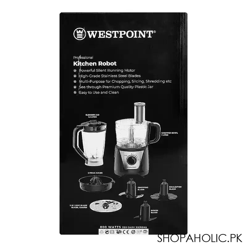 West Point Professional Kitchen Robot, WF-4981 - Image 2