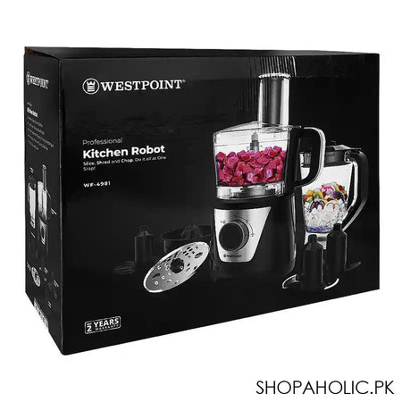 West Point Professional Kitchen Robot, WF-4981 - Image 4