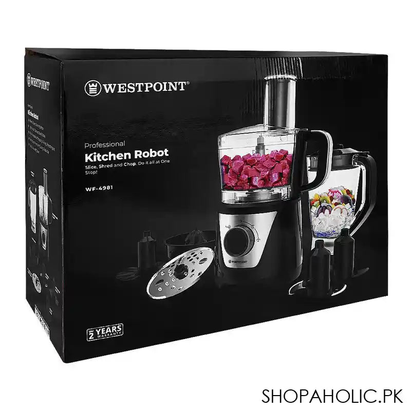 West Point Professional Kitchen Robot, WF-4981 - Image 4