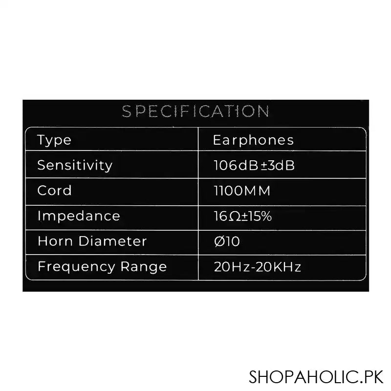 West Point Ultimate Stereo Lightening Earphones, Black, WP-413 - Image 5