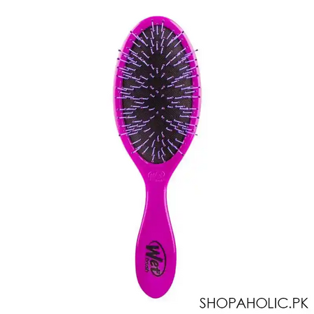 wet brush customer care detangler thick hair brush purple, bwr830ccpr main image