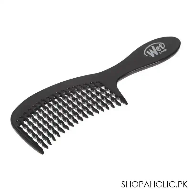 wet brush detangling comb, 0620w bk, black image2